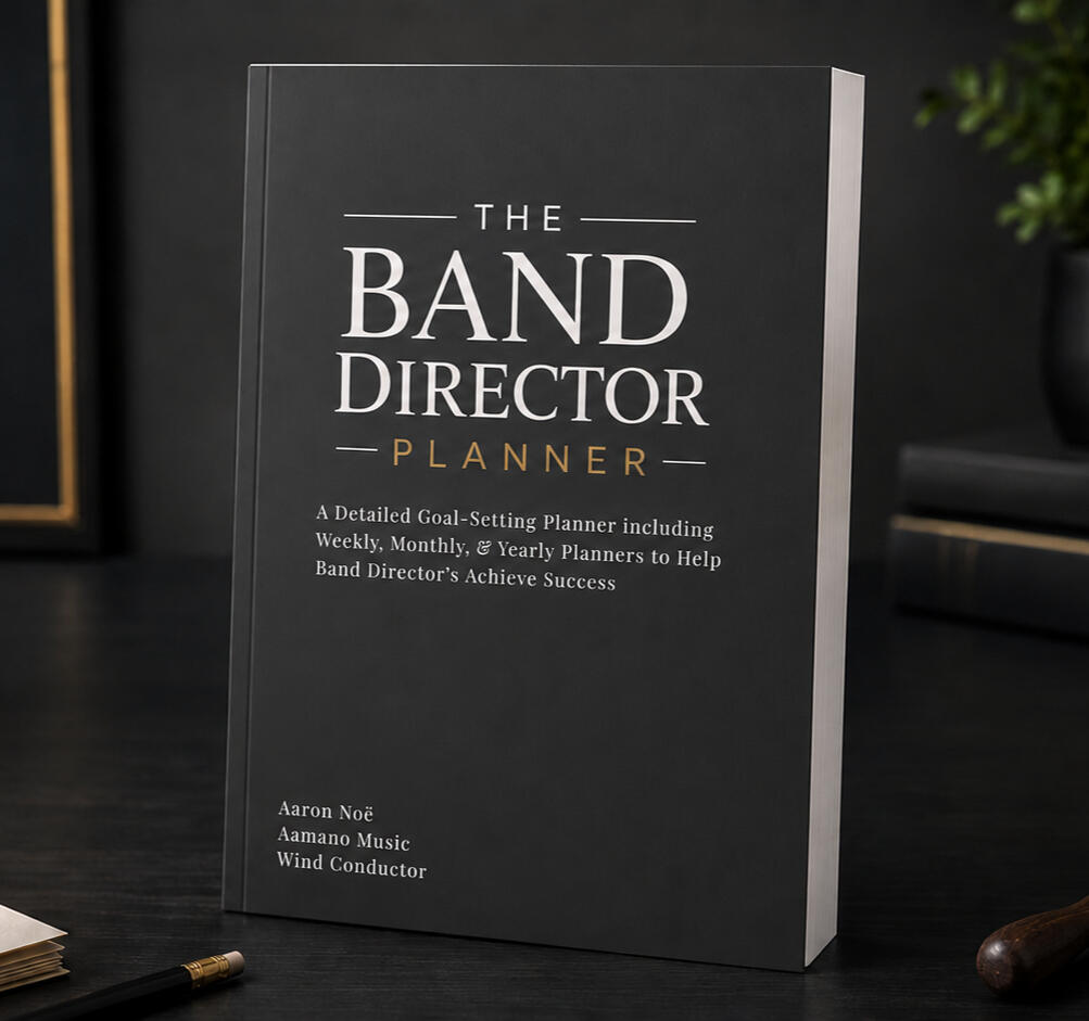 The Band Director's Goal Setting Planner